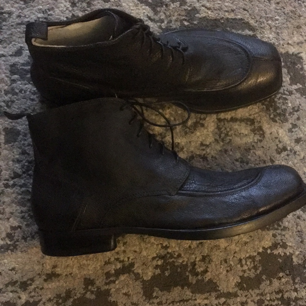 Pawelks Mens Size 12 Italian Leather Boots, NWOT